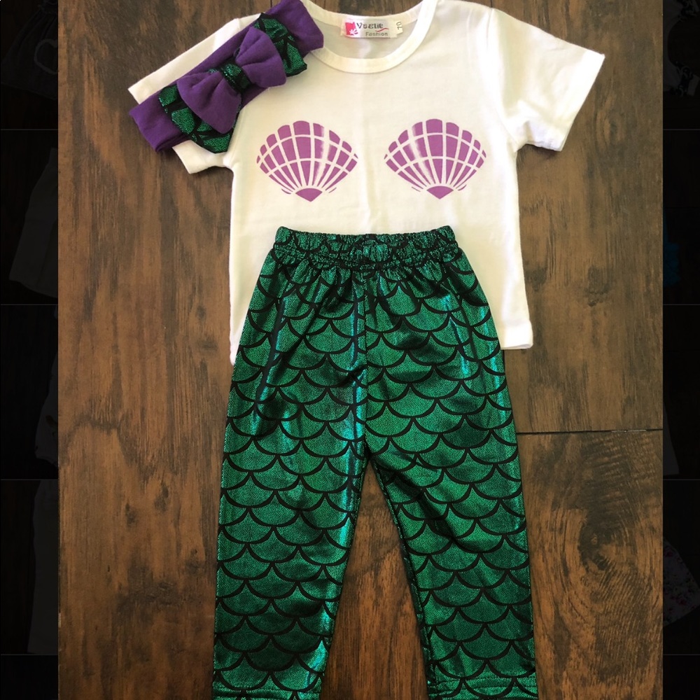 Mermaid outfit SET